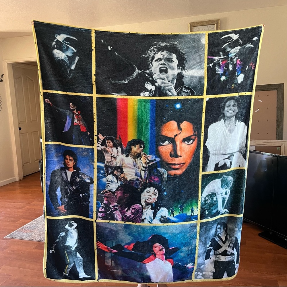 Michael Jackson Blanket 60x50